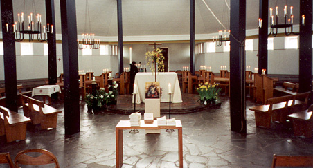 Chapel during Eastertide