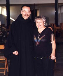 Br. John Thompson & mother